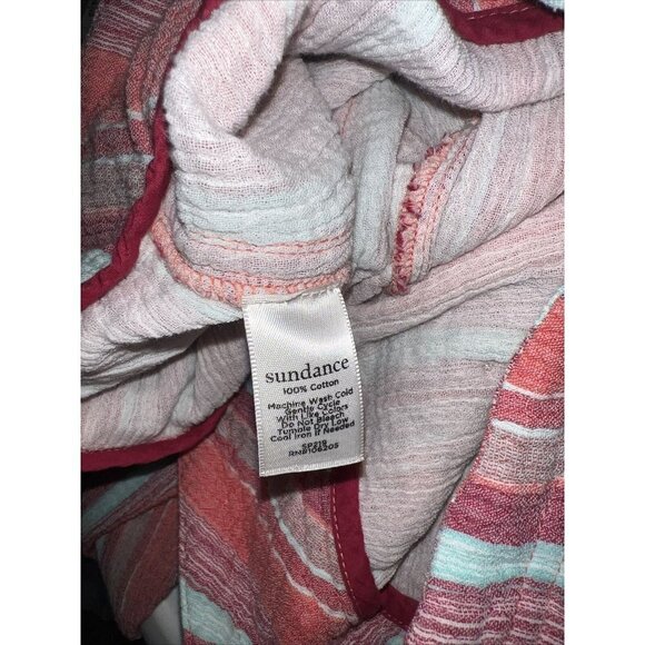 Sundance Pants Relaxed Cotton Gauze Button Fly Beach Coastline Petite X-Large B1 - Picture 12 of 12